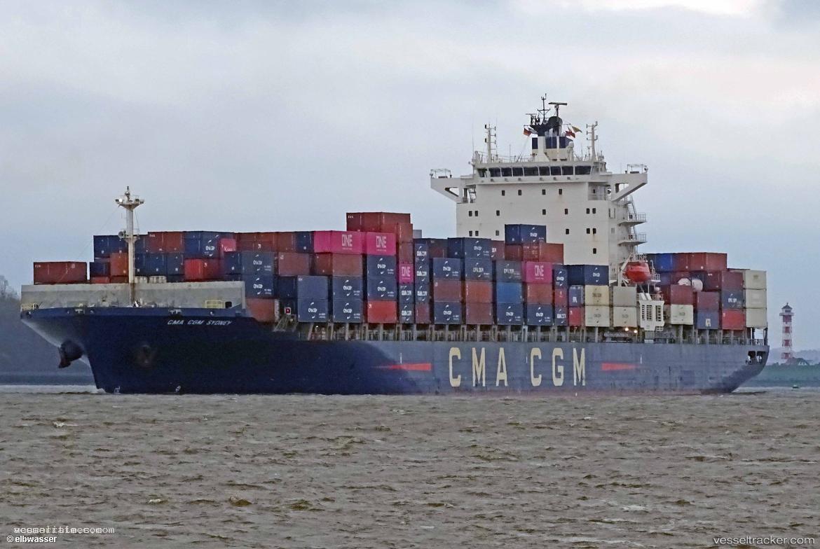Cma-Cgm-Sydney - Container Ship vessel registered in Malta