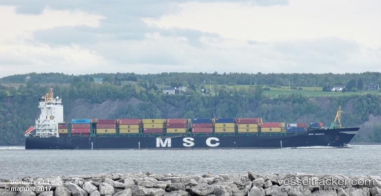 Msc-Hannah - Container Ship vessel registered in Panama