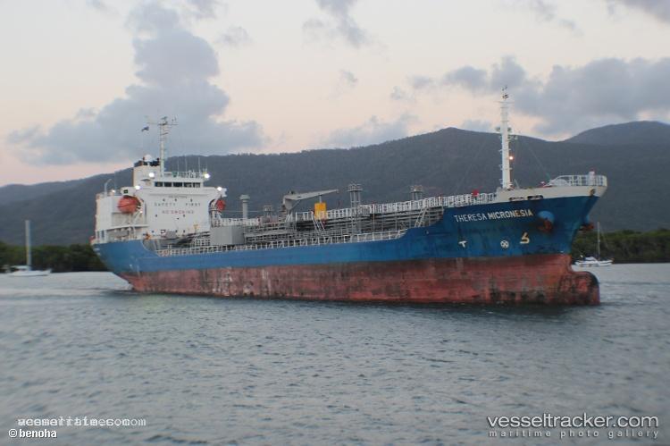 Theresa-Micronesia - Chemical Oil Products Tanker vessel registered in Hong Kong