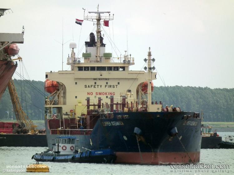Woojin-Frank - Chemical Oil Products Tanker vessel registered in South Korea
