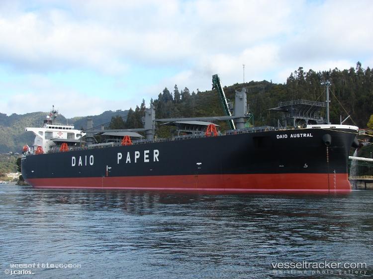 Daio-Austral - Wood Chips Carrier vessel registered in Japan