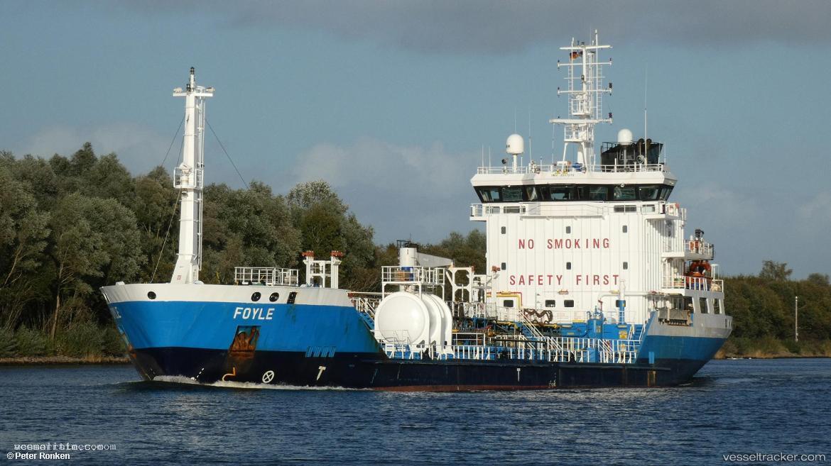 Foyle - Chemical Oil Products Tanker vessel registered in Malta