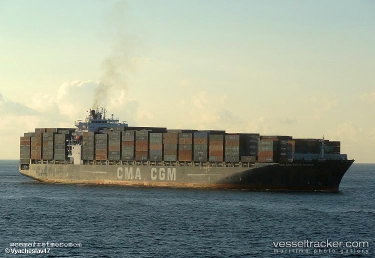 Cma-Cgm-Whiteshark - Container Ship vessel registered in Malta