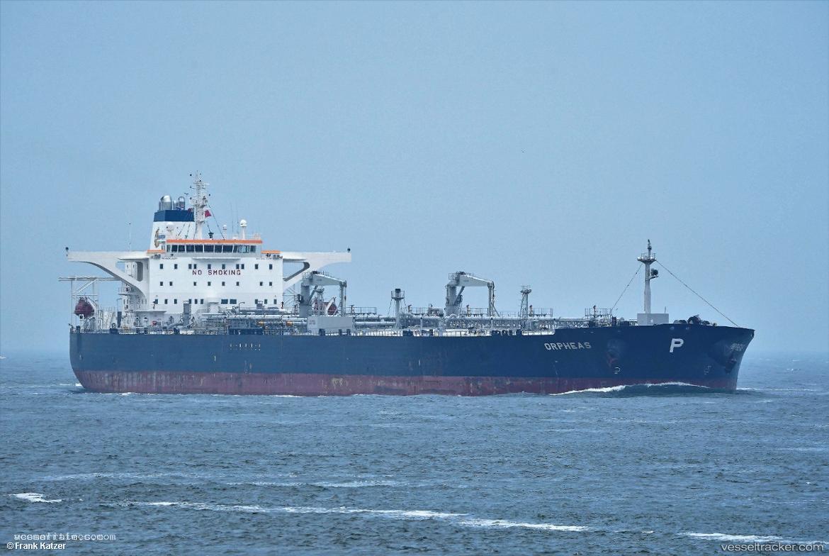 Orpheas - Crude Oil Tanker vessel registered in Liberia