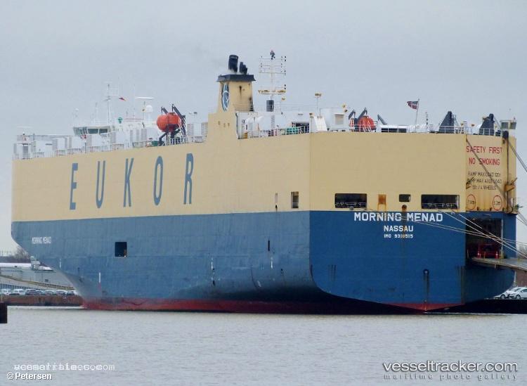 Morning-Menad - Vehicles Carrier vessel registered in South Korea