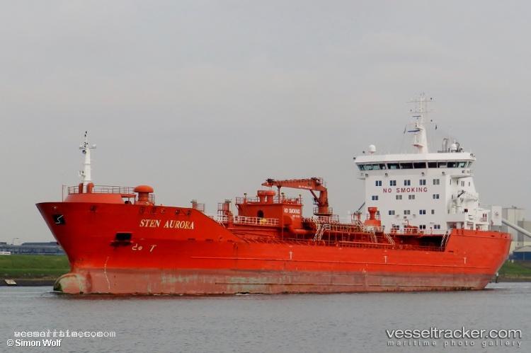 Sten-Aurora - Chemical Oil Products Tanker vessel registered in Portugal