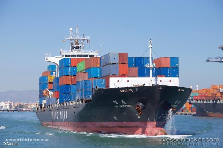 Ym-Inception - Container Ship vessel registered in Liberia