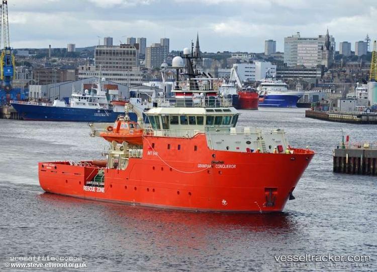 Grampian-Conqueror - Standby Safety Vessel vessel registered in United Kingdom