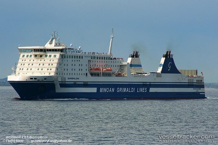 Europalink - Passenger Ro Ro Cargo Ship vessel registered in Italy