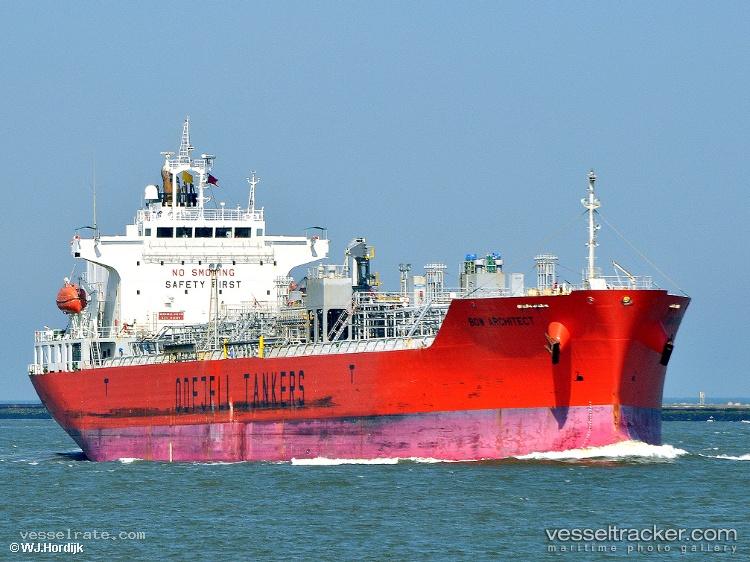 Bow-Architect - Chemical Oil Products Tanker vessel registered in Norway