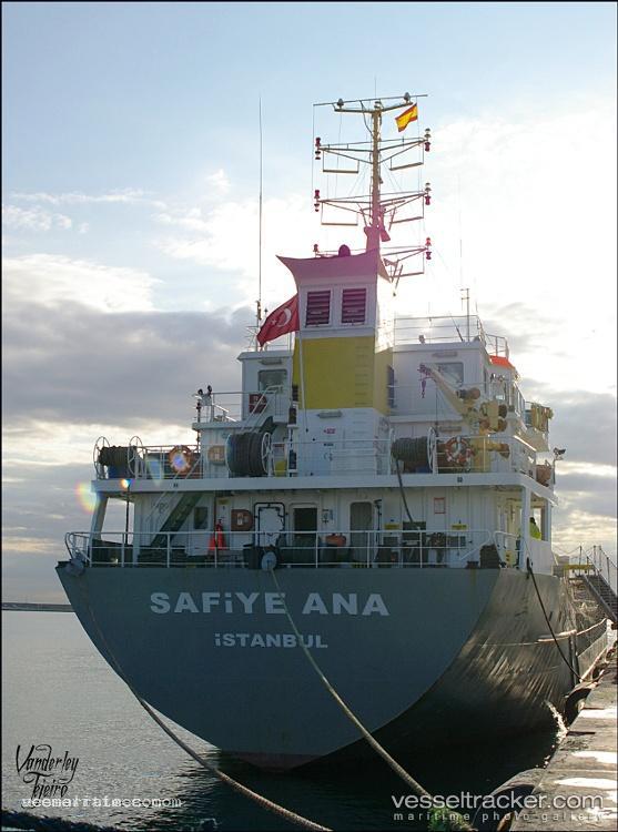 Safiye-Ana - General Cargo Ship vessel registered in Turkey