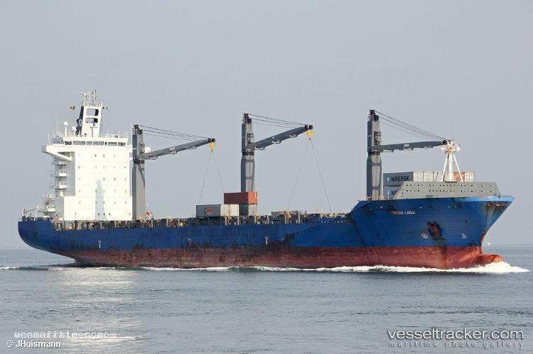 Seaspan-Loga - Container Ship vessel registered in Hong Kong