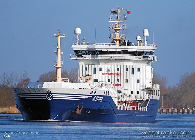 Astina - Chemical Oil Products Tanker vessel registered in Sweden