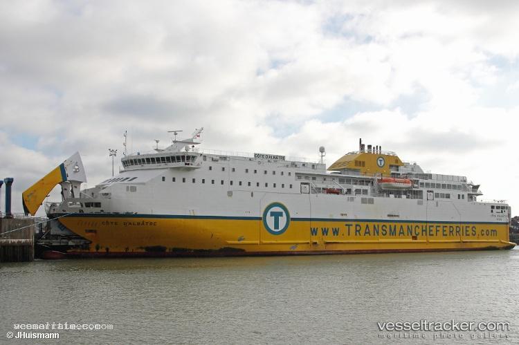 Cote-Dalbatre - Passenger Ro Ro Cargo Ship vessel registered in France