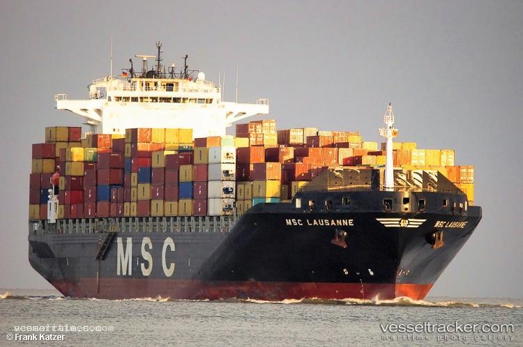 Msc-Lausanne-Vi - Container Ship vessel registered in Liberia