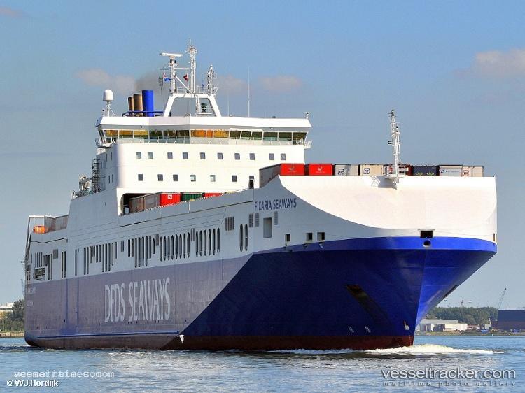 Ficaria-Seaways - Ro Ro Cargo Ship vessel registered in Denmark