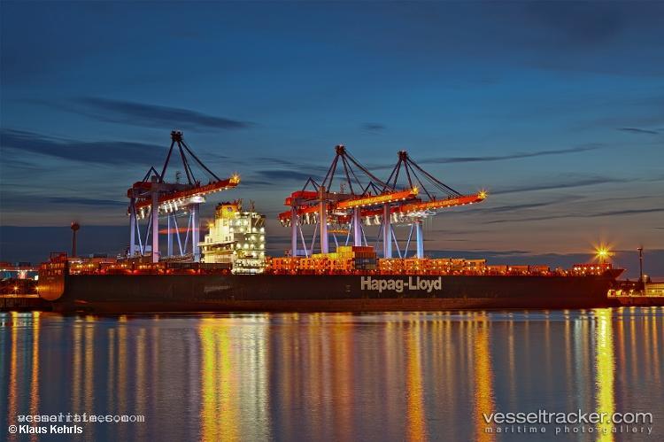 Tsingtao-Express - Container Ship vessel registered in Liberia