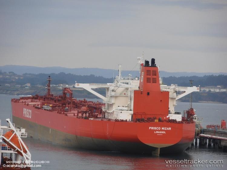 Kinyras - Crude Oil Tanker vessel registered in Liberia