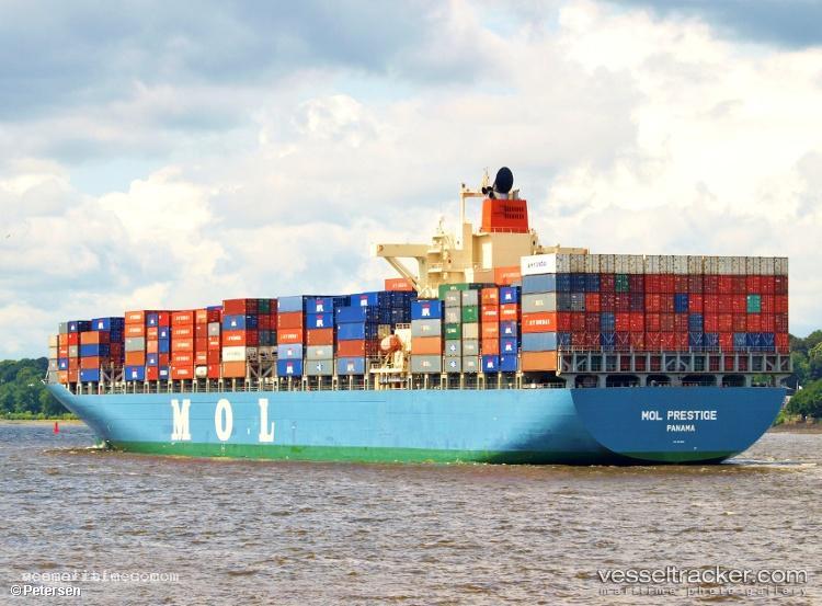 Prestige - Container Ship vessel registered in Marshall Islands