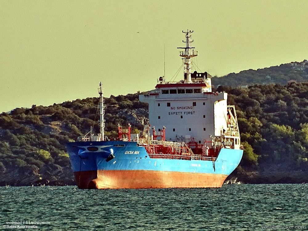 Gioia-Mia - Chemical Oil Products Tanker vessel registered in Liberia