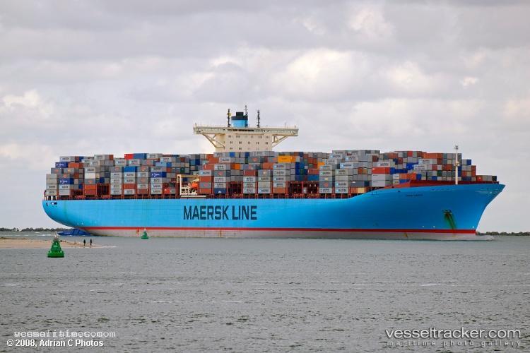 Emma-Maersk - Container Ship vessel registered in Denmark