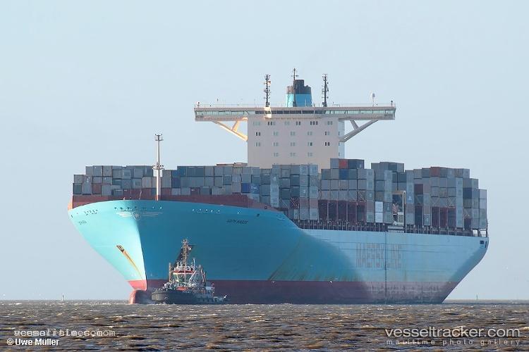 Edith-Maersk - Container Ship vessel registered in Denmark