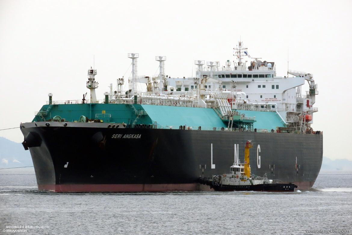 Seri-Angkasa - Lng Tanker vessel registered in Malaysia