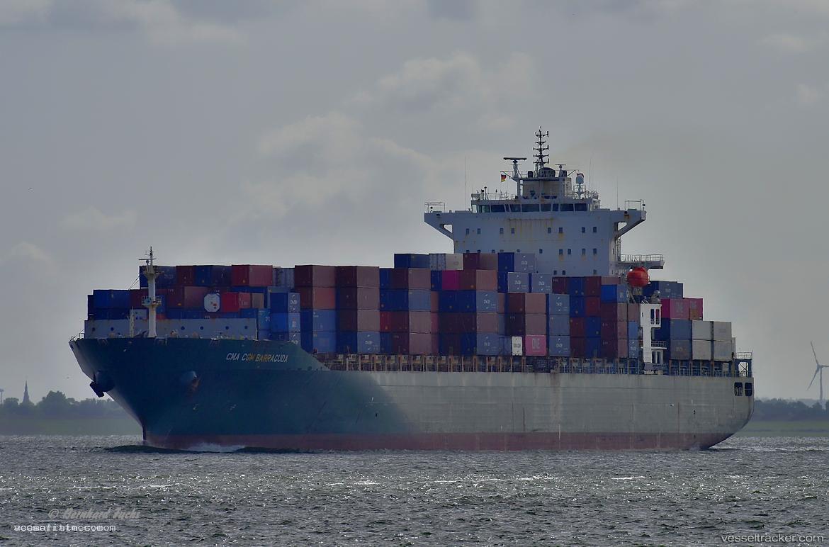 Cma-Cgm-Barracuda - Container Ship vessel registered in Malta