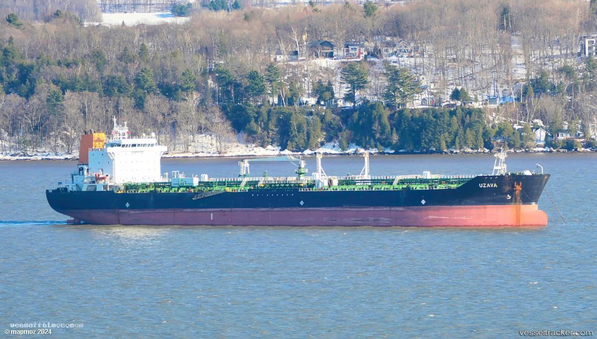 Uzava - Chemical Oil Products Tanker vessel registered in Marshall Islands