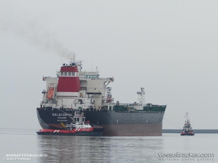 Salacgriva - Chemical Oil Products Tanker vessel registered in Marshall Islands