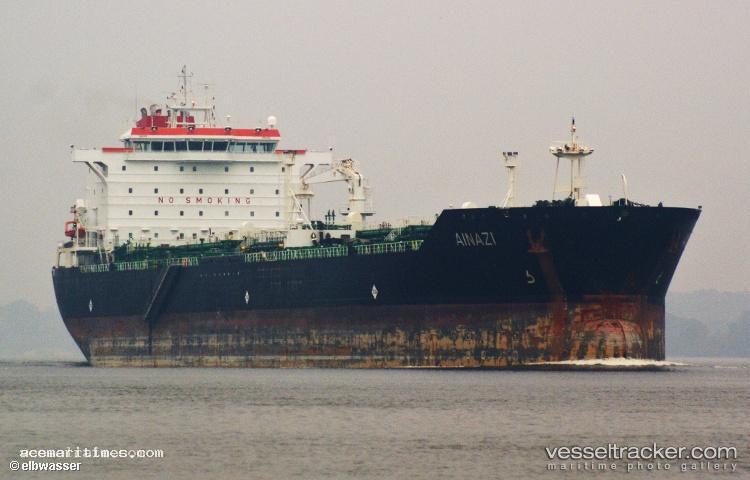 Ainazi - Chemical Oil Products Tanker vessel registered in Marshall Islands