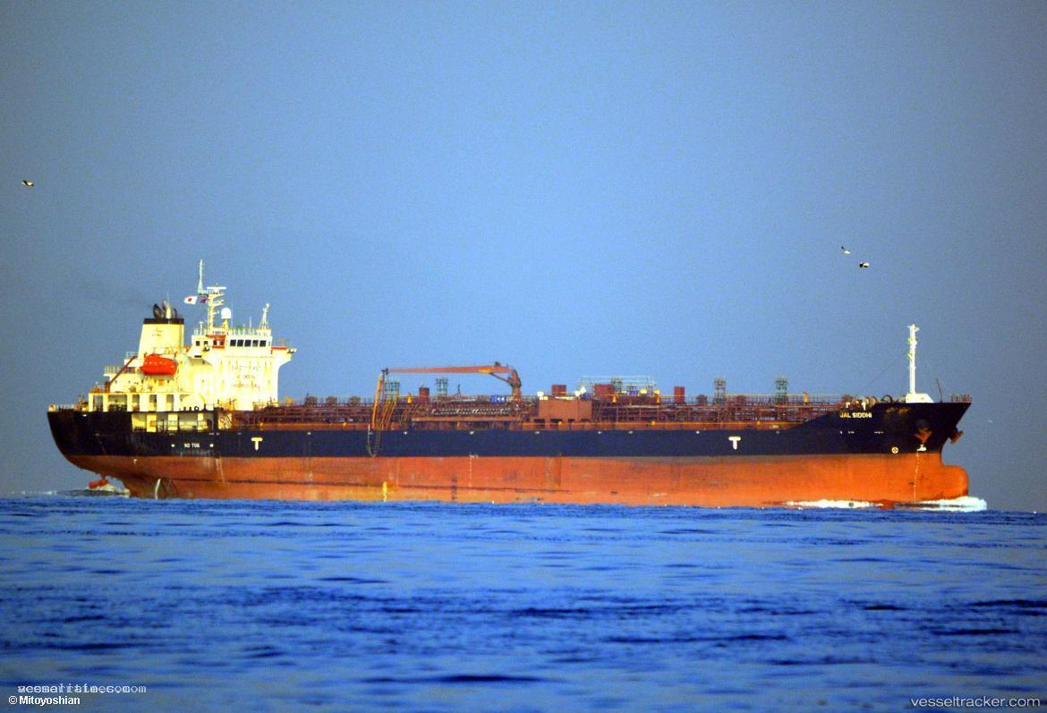 Jal-Siddhi - Chemical Oil Products Tanker vessel registered in Singapore