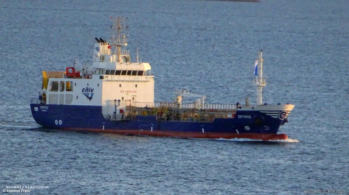 Zefyros - Oil Products Tanker vessel registered in Greece