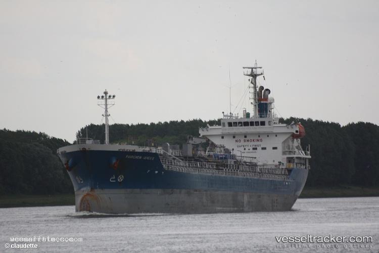 Theresa-Genesis - Chemical Oil Products Tanker vessel registered in Singapore