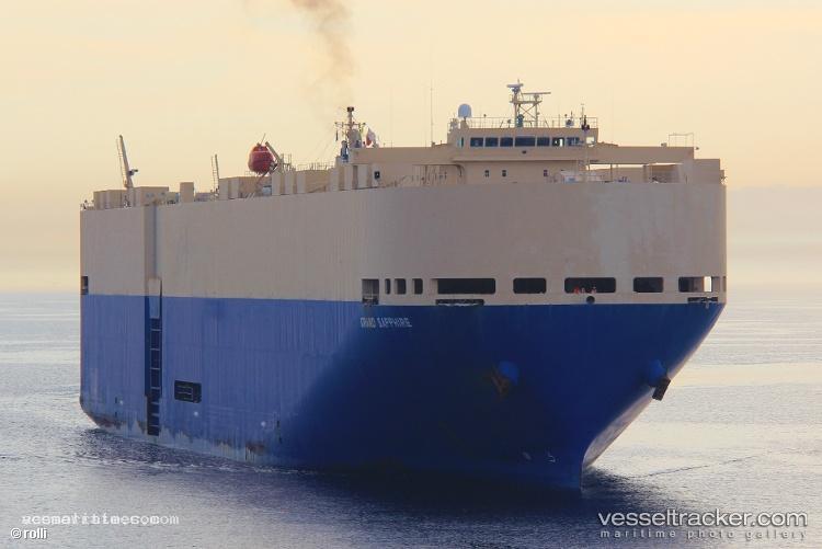 Grand-Sapphire - Vehicles Carrier vessel registered in Panama