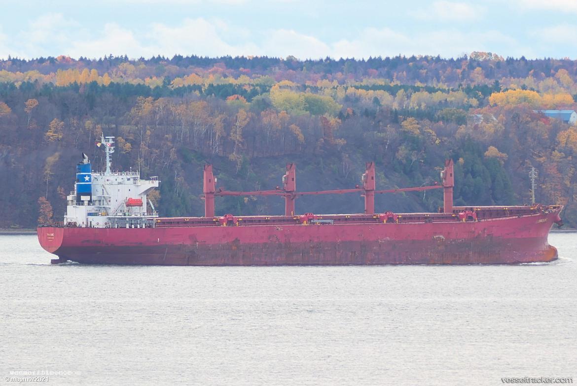 Pauline - Bulk Carrier vessel registered in Liberia