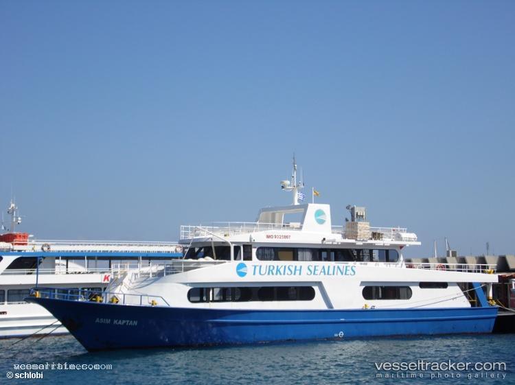 Mv-Asim-Kaptan - Passenger Ship vessel registered in Turkey