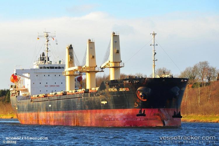 African-Juniper - Bulk Carrier vessel registered in Liberia