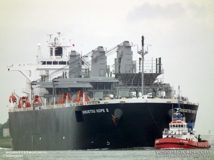 Falcon-Express - Wood Chips Carrier vessel registered in Panama
