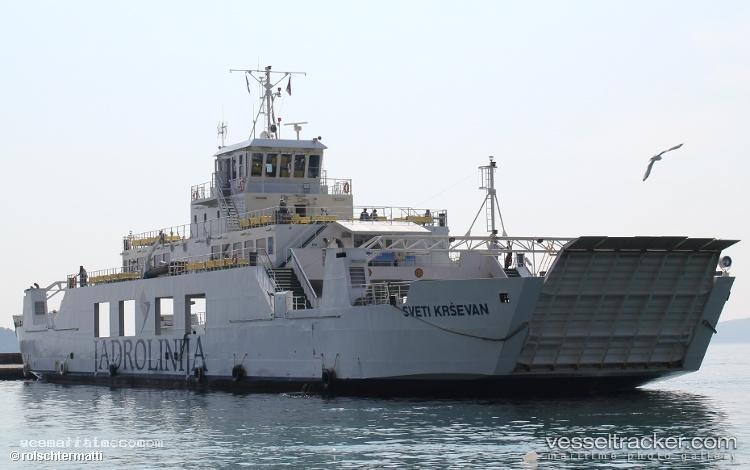 Sveti-Krsevan - Passenger Ro Ro Cargo Ship vessel registered in Croatia