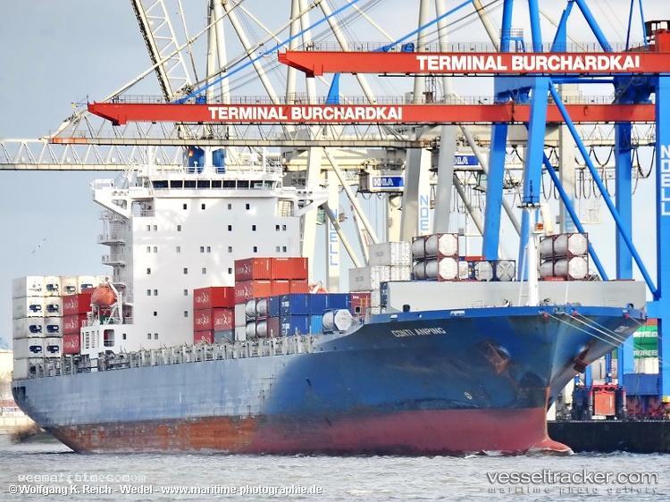 Msc-Nisha-V - Container Ship vessel registered in Liberia