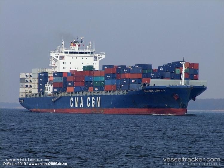 Cma-Cgm-Jamaica - Container Ship vessel registered in Malta