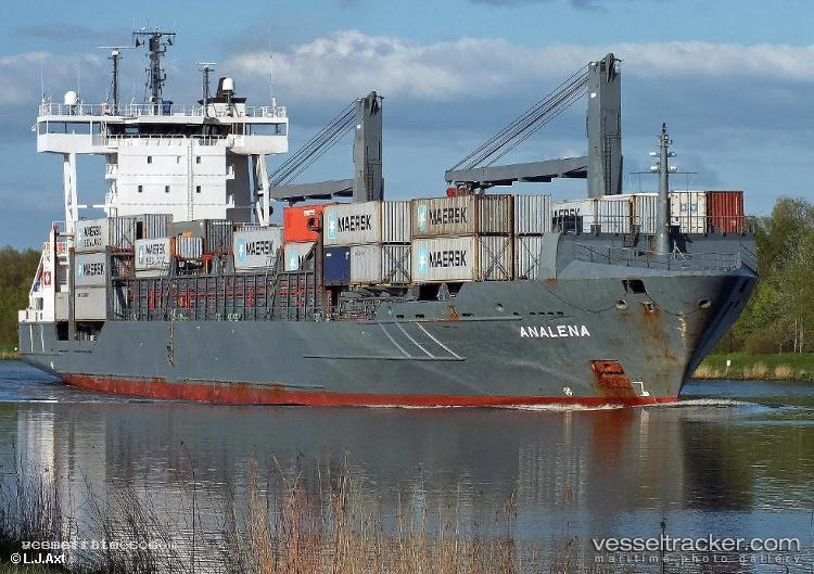 Elbia - Container Ship vessel registered in Antigua and Barbuda
