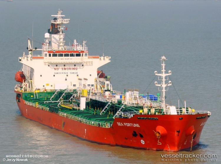 Sea-Fortune - Chemical Oil Products Tanker vessel registered in Hong Kong