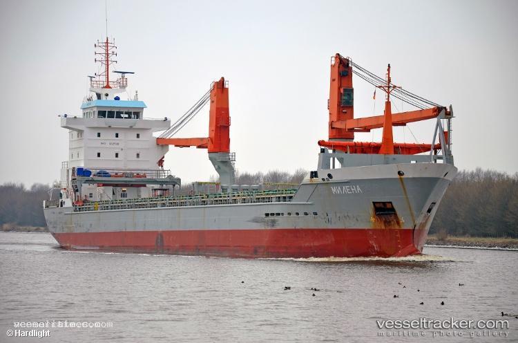 Milena - Multi Purpose Carrier vessel registered in Russia