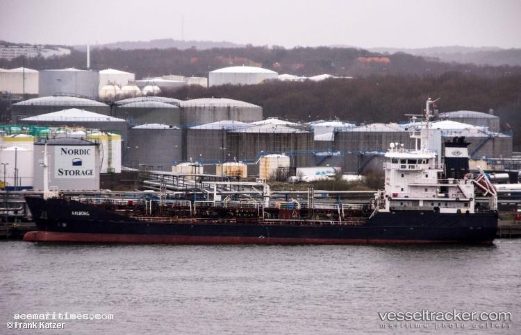 Aalborg - Chemical Oil Products Tanker vessel registered in Denmark
