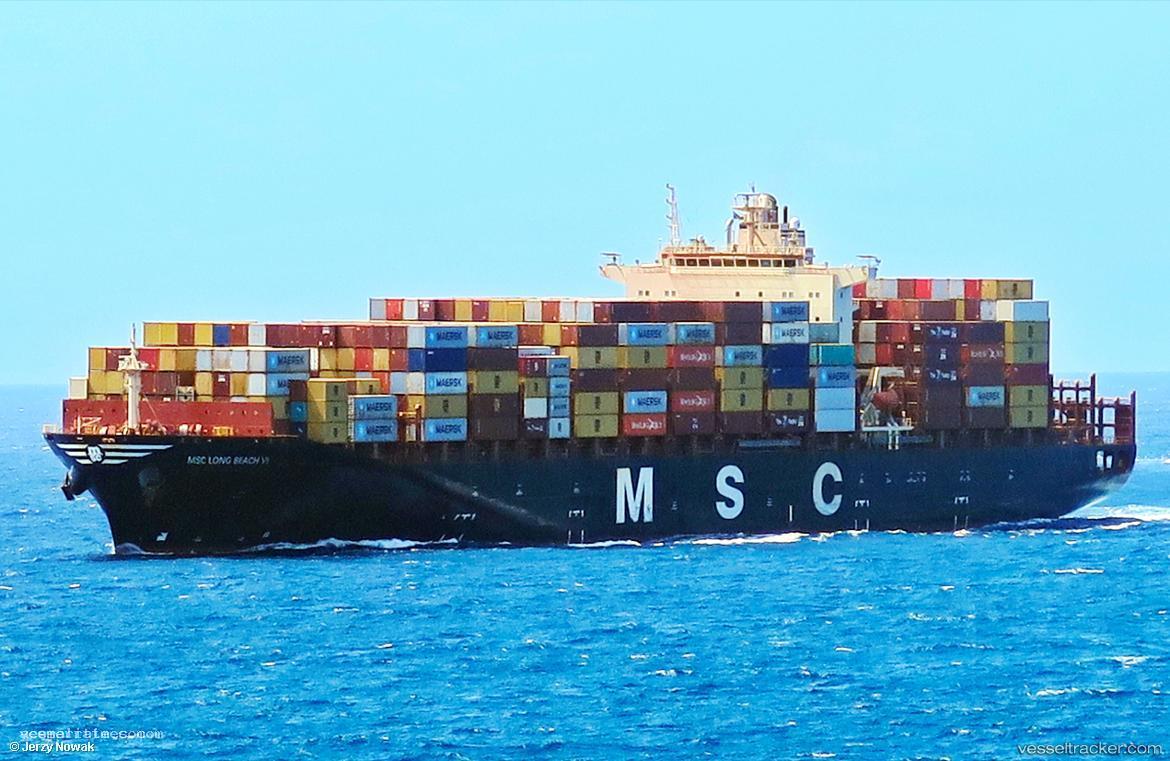 Msc-Long-Beach-Vi - Container Ship vessel registered in Liberia