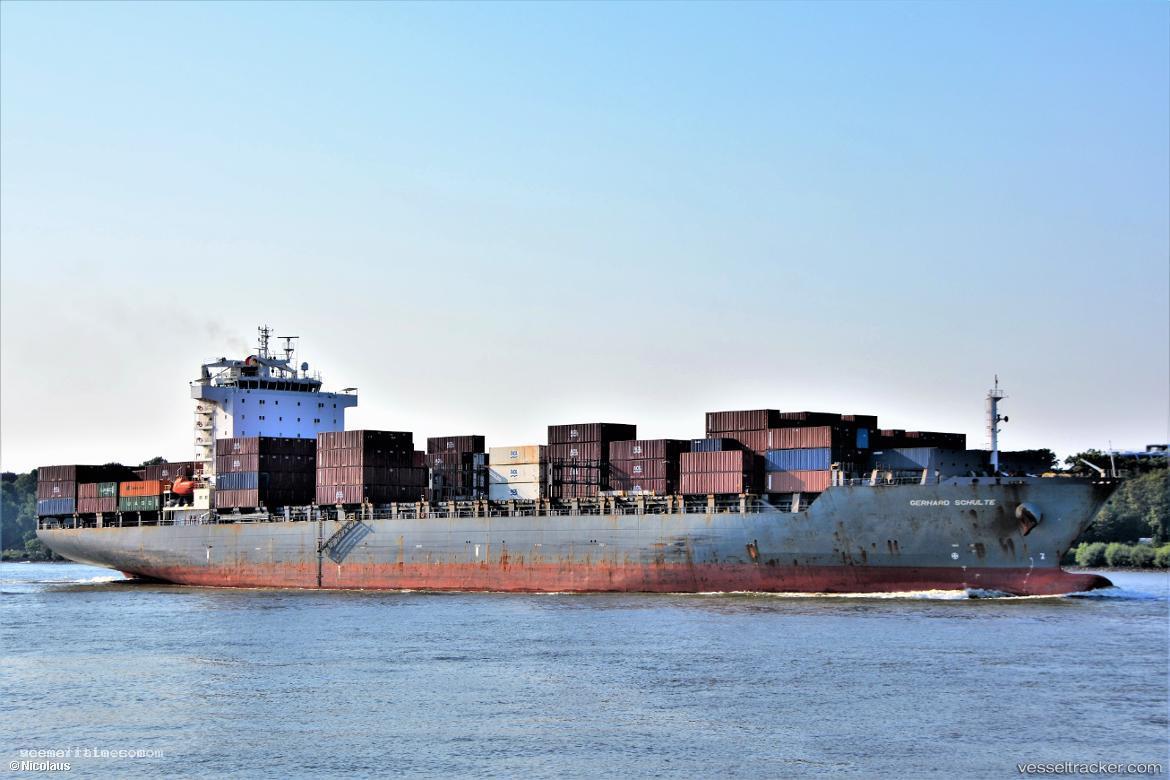 Gerhard-Schulte - Container Ship vessel registered in Hong Kong