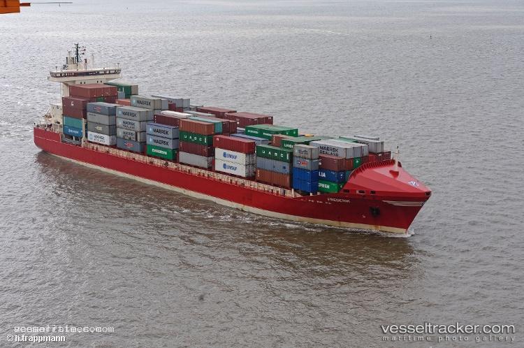 Frederik - Container Ship vessel registered in Antigua and Barbuda