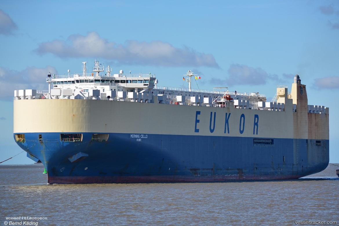 Morning-Cello - Vehicles Carrier vessel registered in Panama